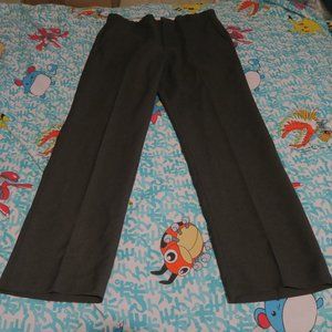 VTG 70s Sears Sportswear Perma-Prest Flexslax Slacks Reg Fit Men's 34x31 Gray